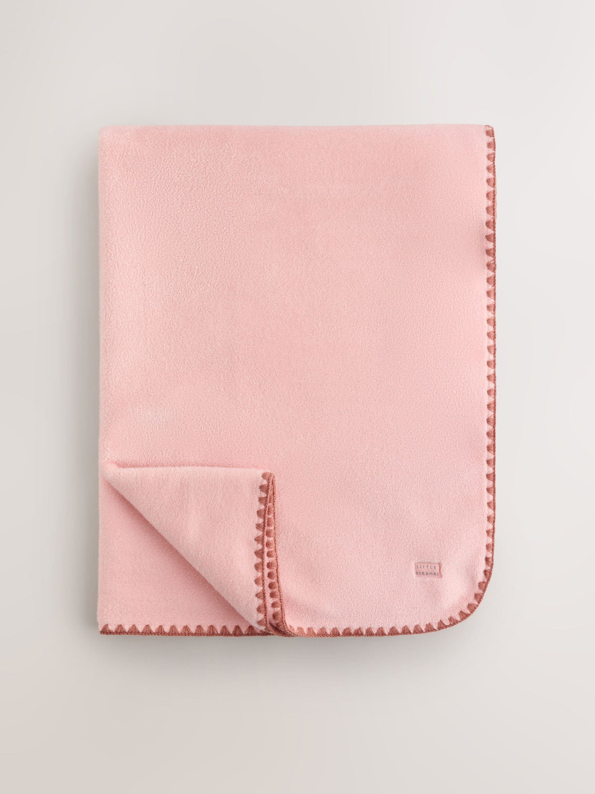 Pink Supersoft Fleece Baby Blanket - image 1
