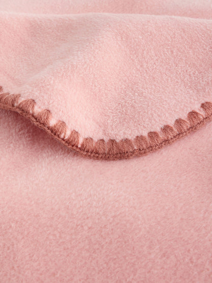 Pink Supersoft Fleece Baby Blanket - image 2