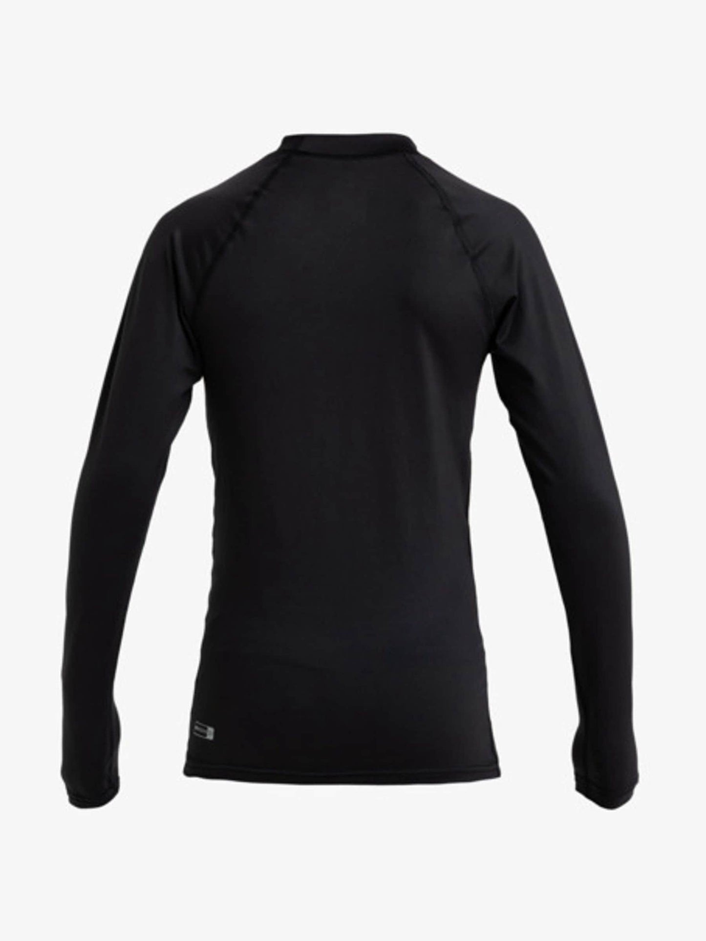 Quiksilver Black Everyday UPF50 Long Sleeve Logo Rash Vest image 2