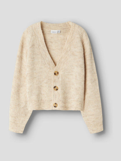 Dsiney Kidz - Name It Cream Short Button Down Knitted Cardigan image 1