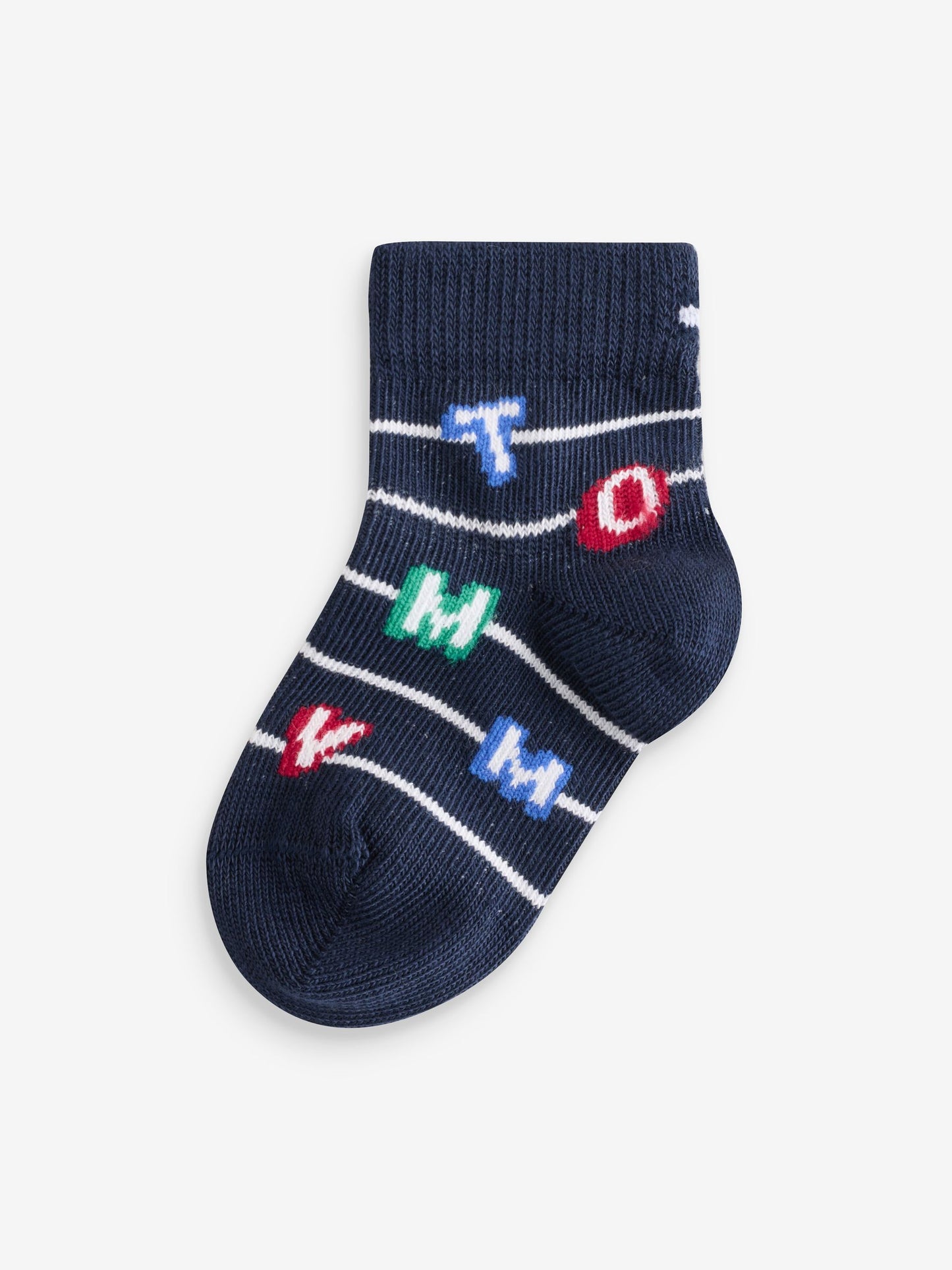 Tommy Hilfiger Pink Flag Socks 4 Pack image 2