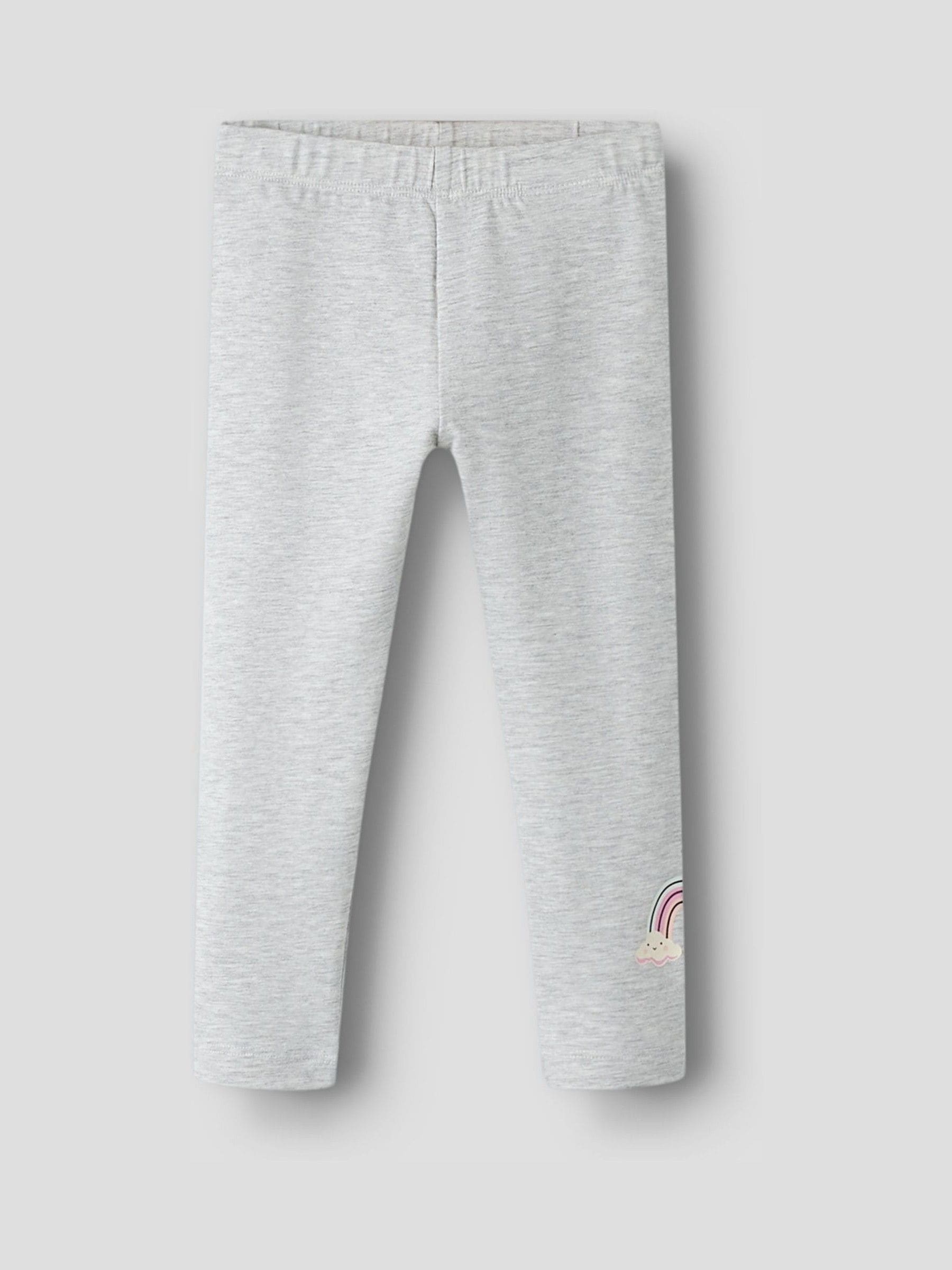 Name It Grey Rainbow Sweat Top and Leggings Set image 4