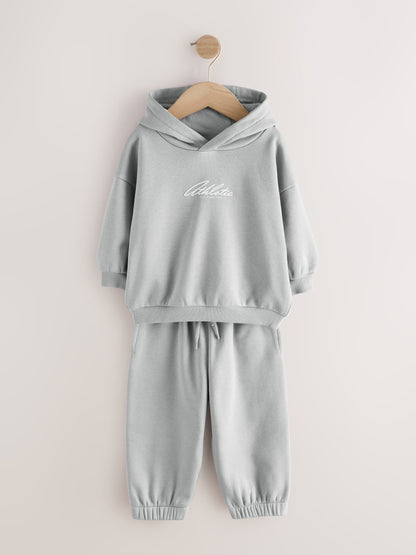 Dsiney Kidz - Grey Back Print Hoodie and Joggers Set (3mths-7yrs) image 5