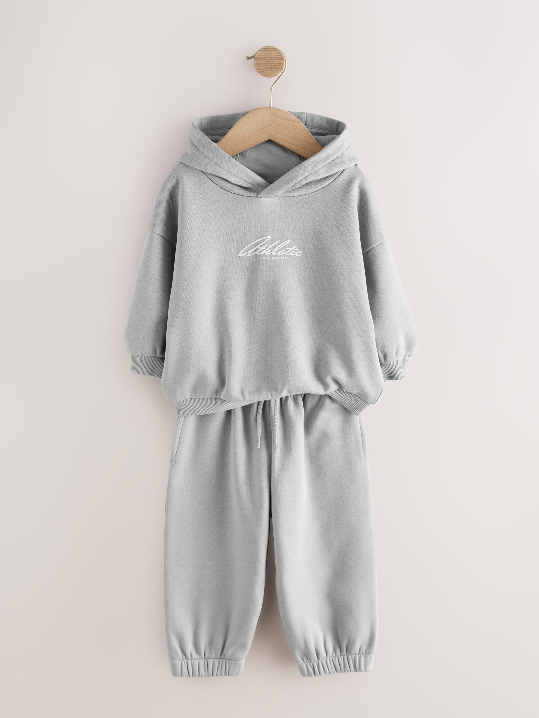 Dsiney Kidz - Grey Back Print Hoodie and Joggers Set (3mths-7yrs) image 6