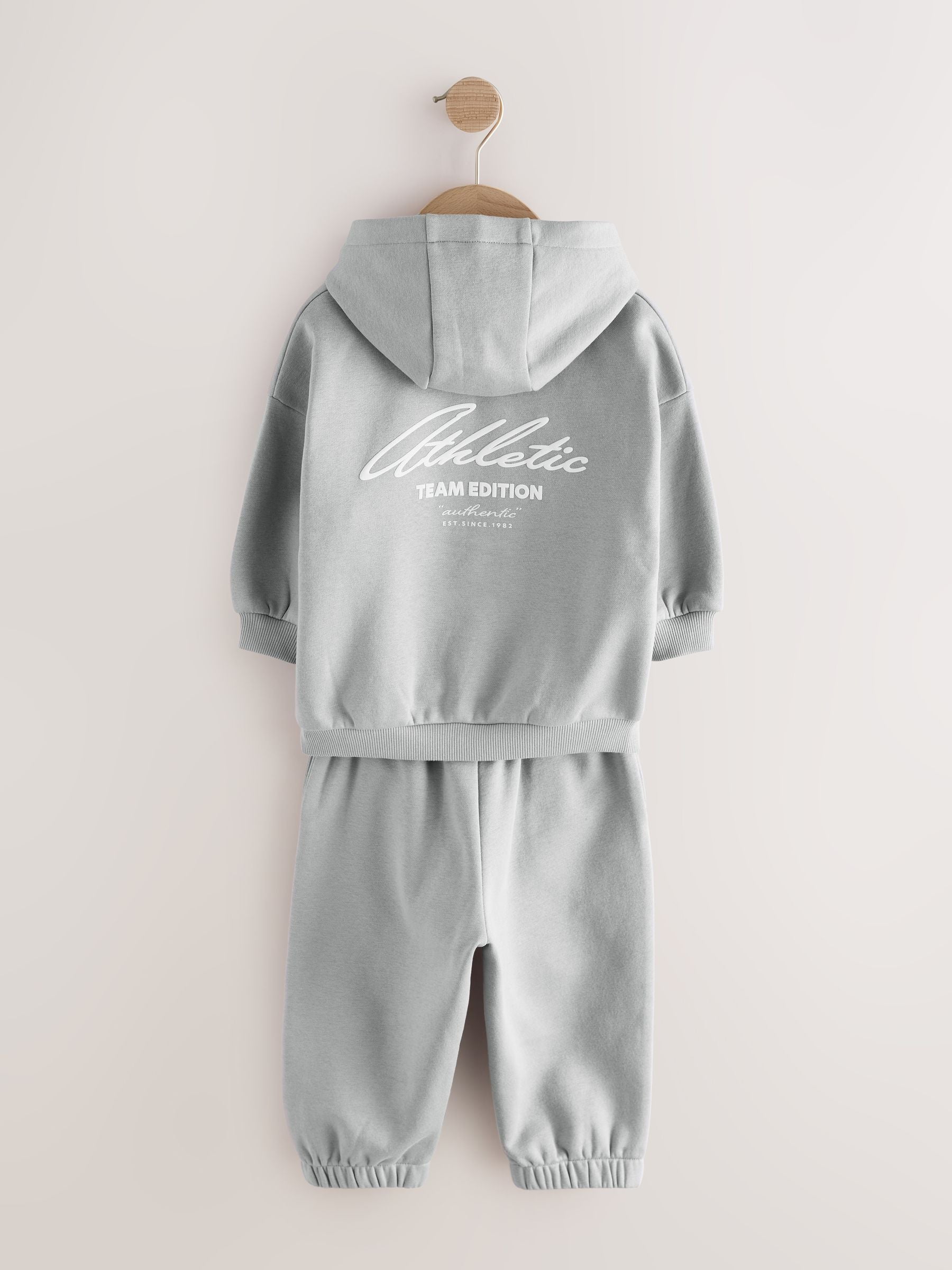 Dsiney Kidz - Grey Back Print Hoodie and Joggers Set (3mths-7yrs) image 7