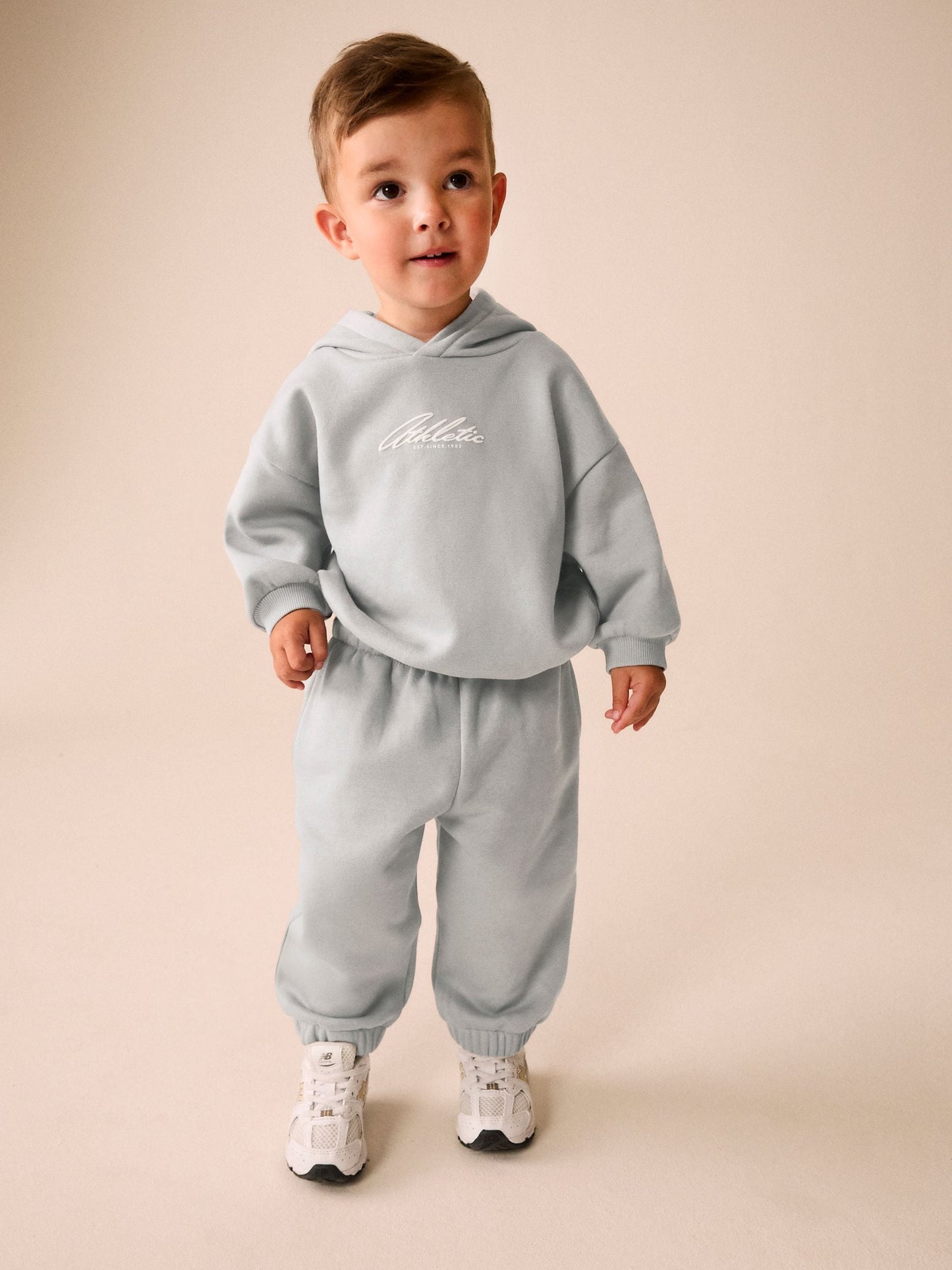 Dsiney Kidz - Grey Back Print Hoodie and Joggers Set (3mths-7yrs) image 1