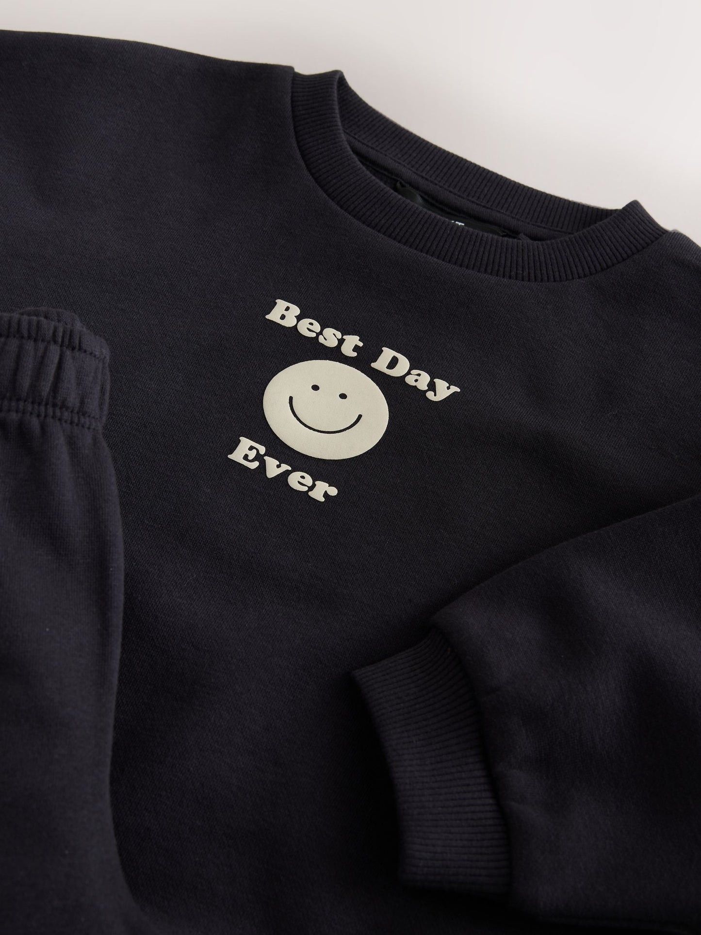 Dsiney Kidz - Black Back Print Crew Neck Joggers Set (3mths-7yrs) image 9