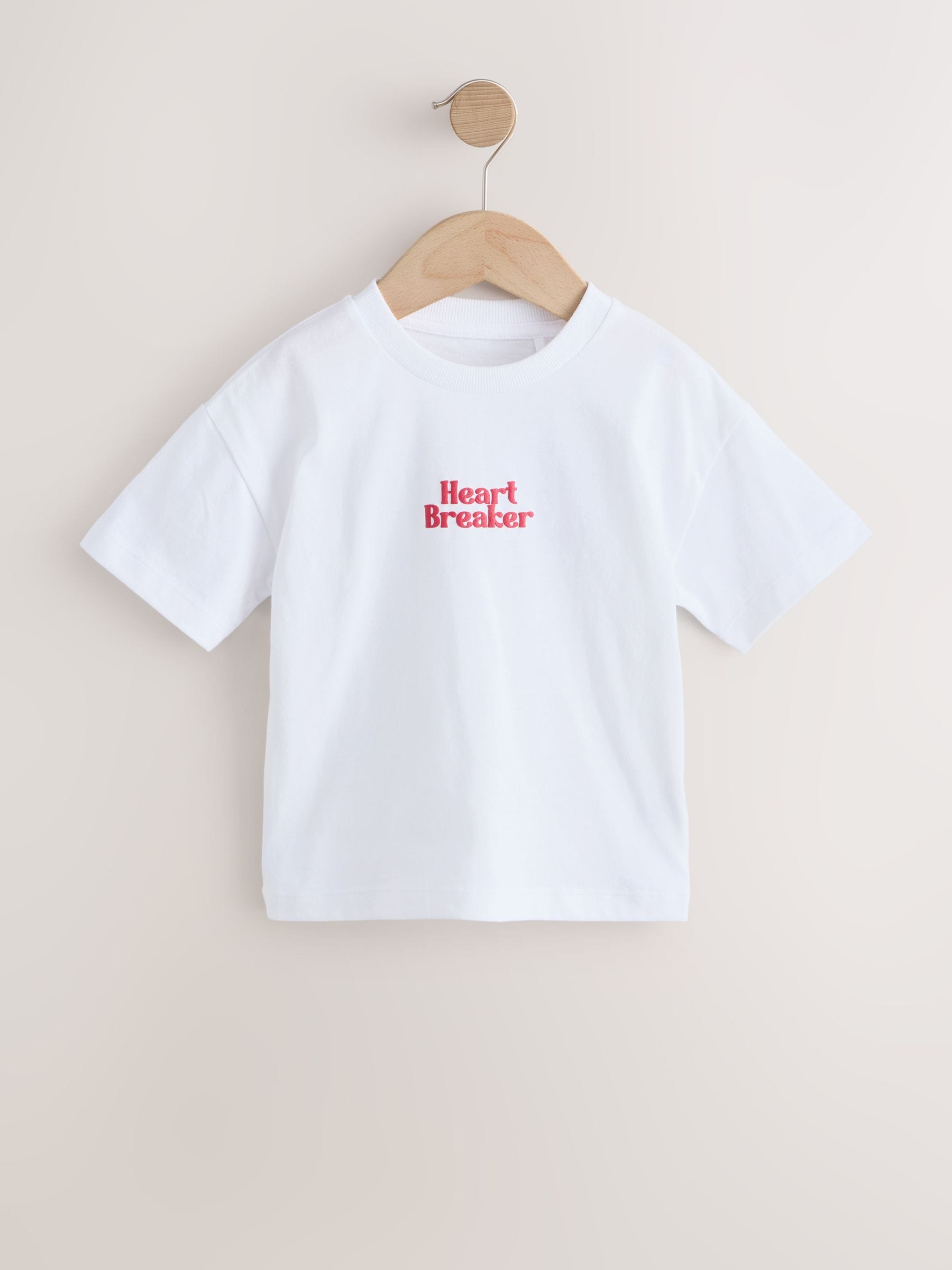 White Short Sleeve Small Graphic T-Shirt (3mths-8yrs) image 5