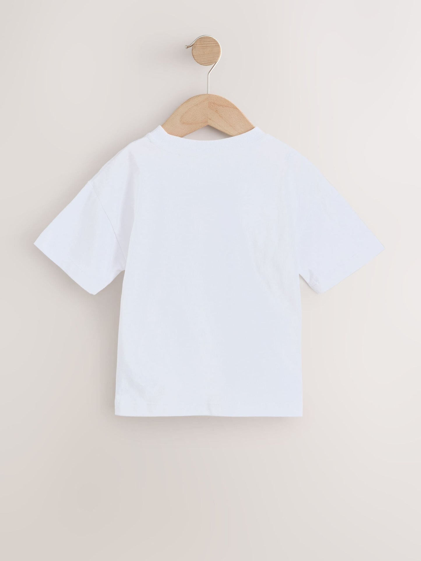White Short Sleeve Small Graphic T-Shirt (3mths-8yrs) image 6