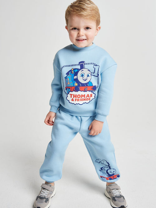 Dsiney Kidz - Brand Threads Blue Thomas & Friends Joggers Set image 1