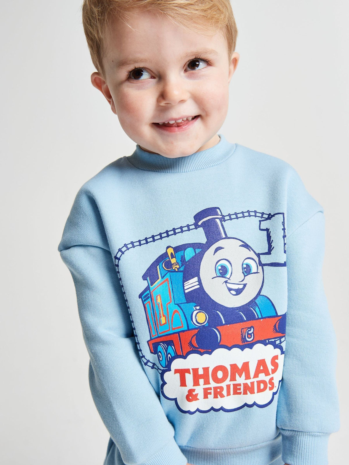Dsiney Kidz - Brand Threads Blue Thomas & Friends Joggers Set image 4