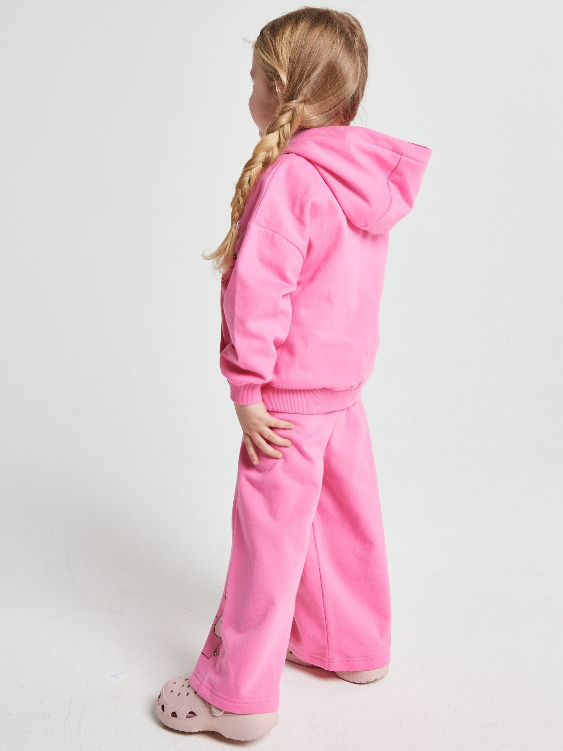 Brand Threads Pink Peppa Pig Joggers Set image 2