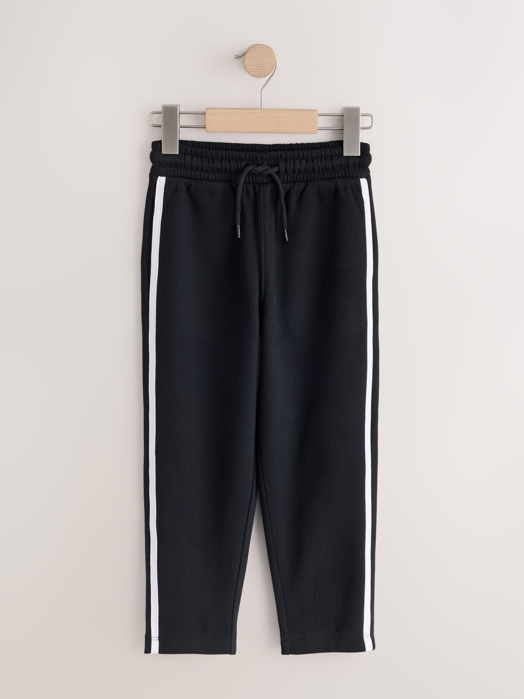 Dsiney Kidz - Black Tapered Regular Stripe Joggers (3-16yrs) image 1
