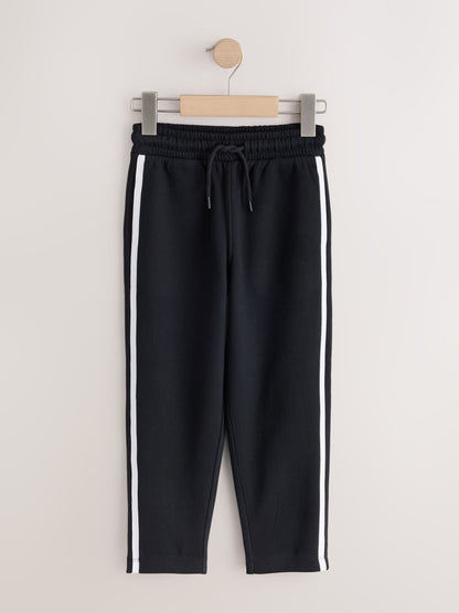 Dsiney Kidz - Black Tapered Regular Stripe Joggers (3-16yrs) image 1