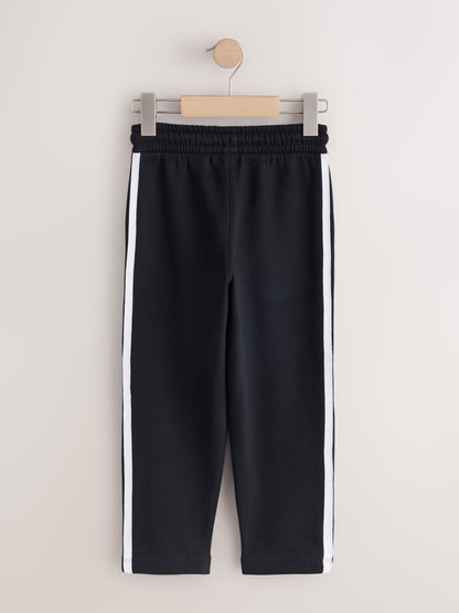 Dsiney Kidz - Black Tapered Regular Stripe Joggers (3-16yrs) image 2