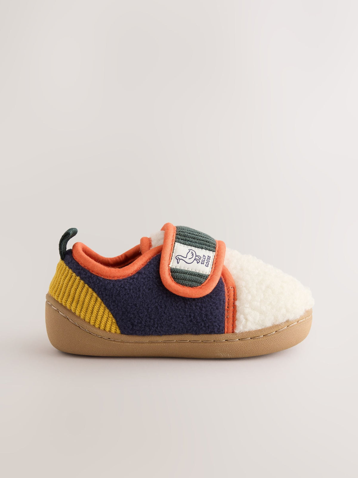 Dsiney Kidz - Neutral Colourblock Touch Fastening Cupsole Slippers image 2