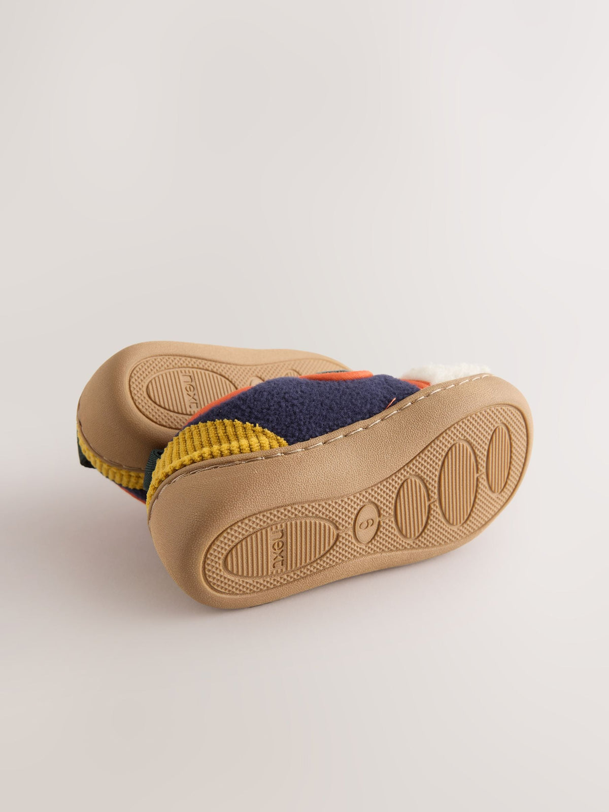 Dsiney Kidz - Neutral Colourblock Touch Fastening Cupsole Slippers image 3