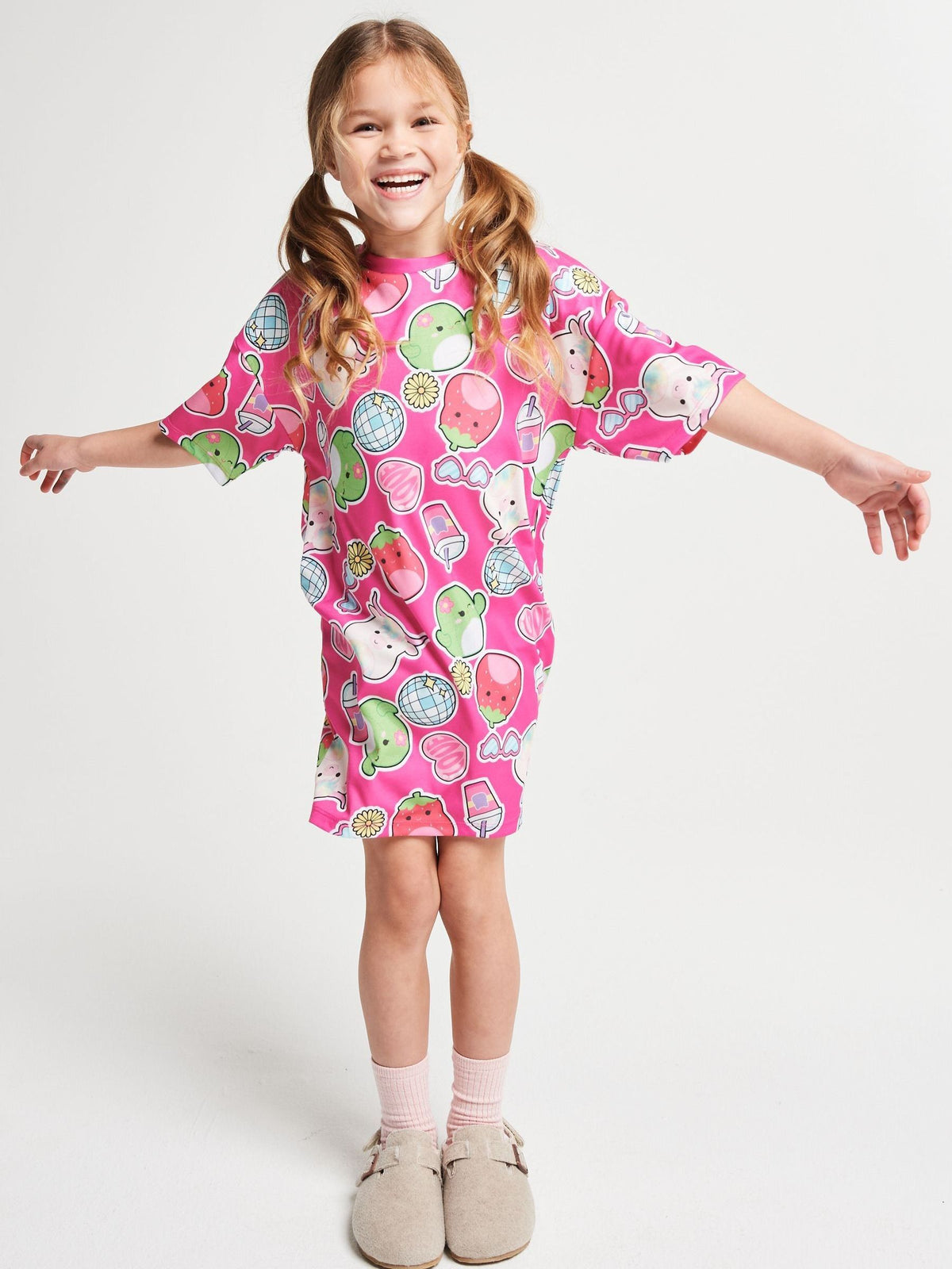 Brand Threads Pink Squishmallows Nightie - image 1