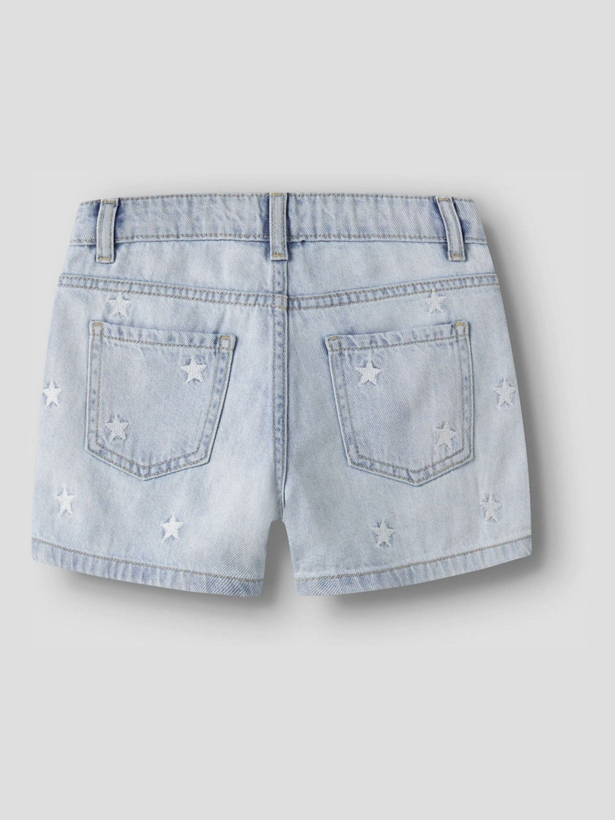 Dsiney Kidz - Name It Blue Star Embroided Denim Shorts image 2