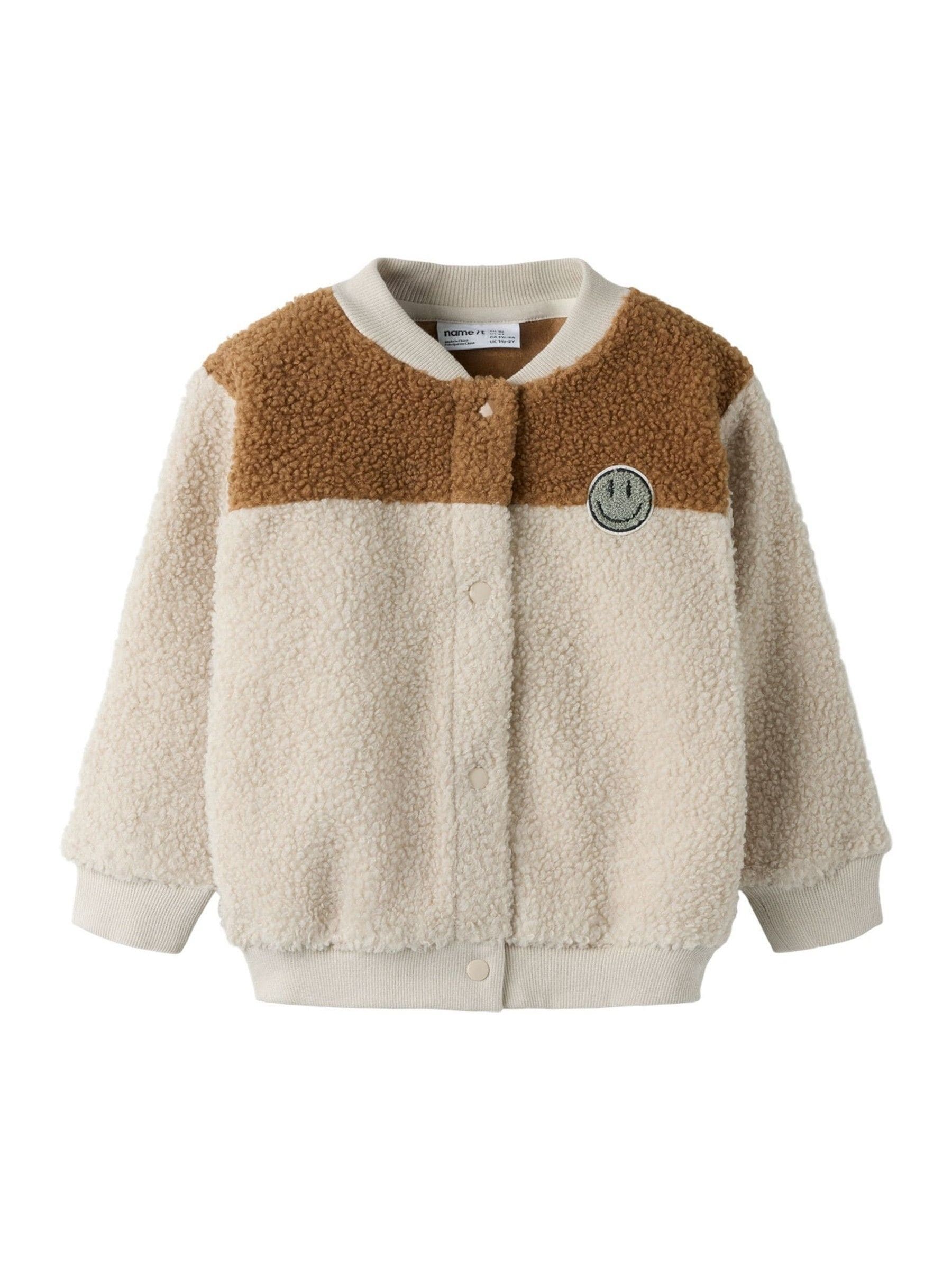 Dsiney Kidz - Name It Cream Smiley Teddy Jacket image 1