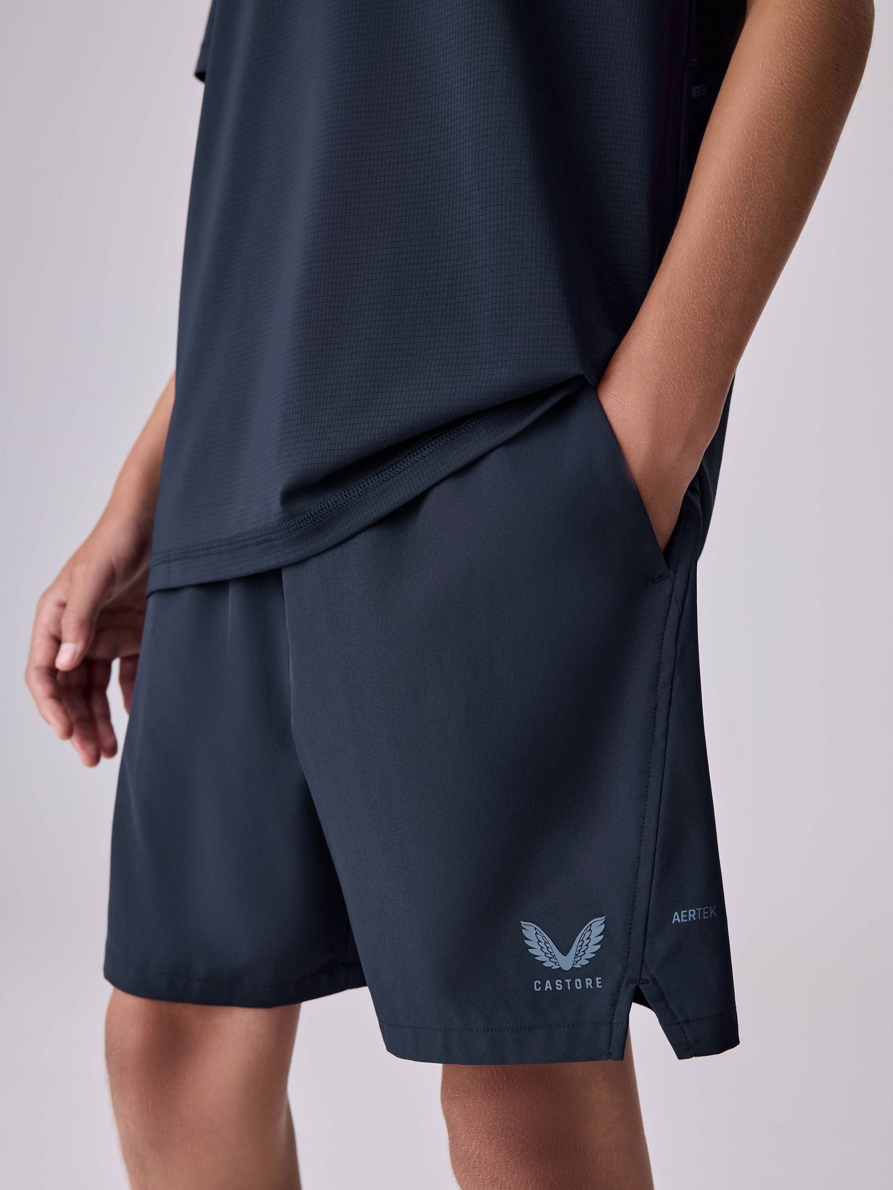 Dsiney Kidz - Castore Navy Active Shorts image 4