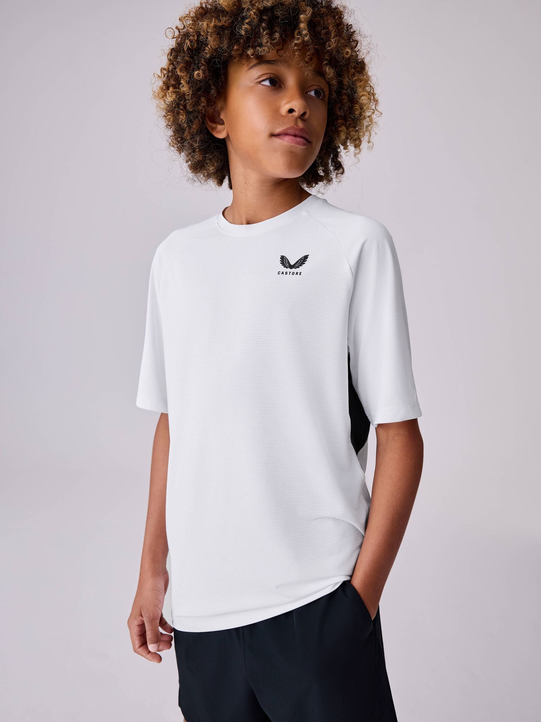 Dsiney Kidz - Castore White Active T-Shirt image 1