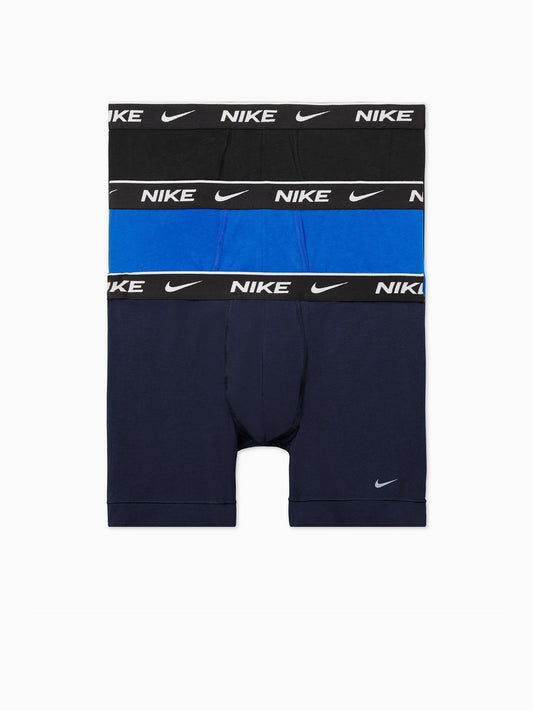 Disney Kidz - Nike Blue Dri-FIT Essential Stretch Boxer Trunks 3 Pack image 1