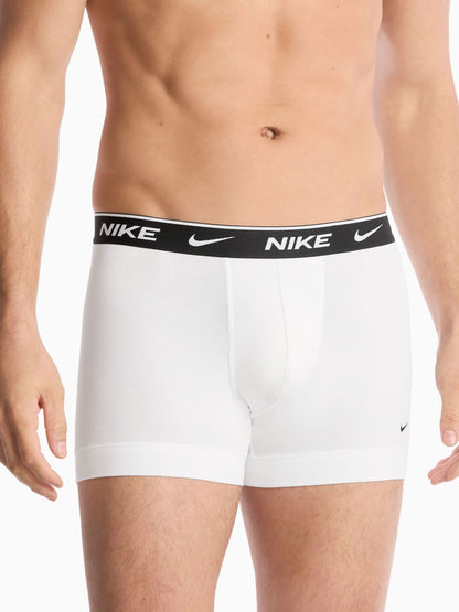 Dsiney Kidz - Nike Black/Grey/White Essential Cotton Stretch Boxer Trunks 3 Pack image 3