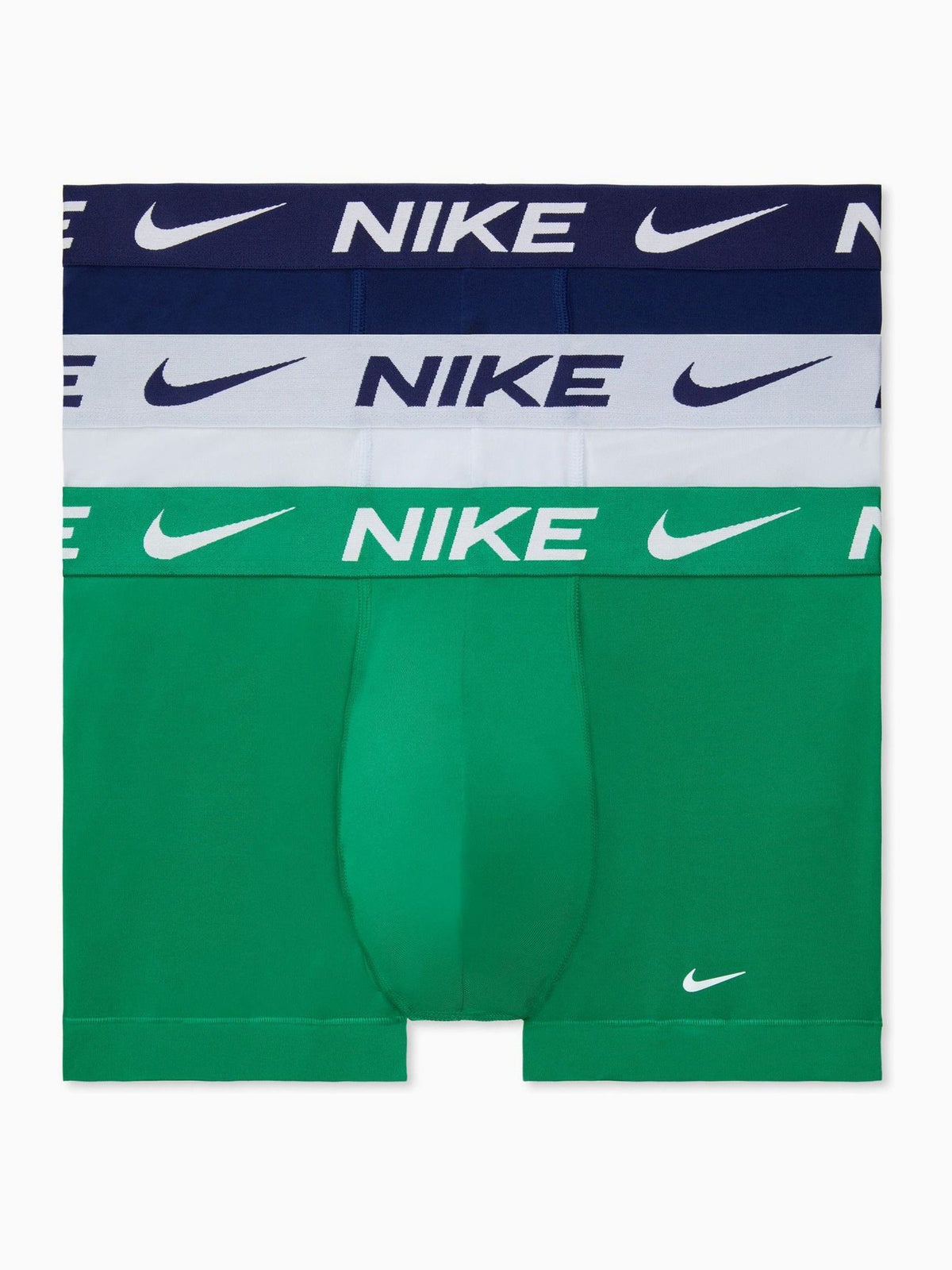 Dsiney Kidz - Nike Green Essential Micro Stretch Boxers 3 Pack image 1