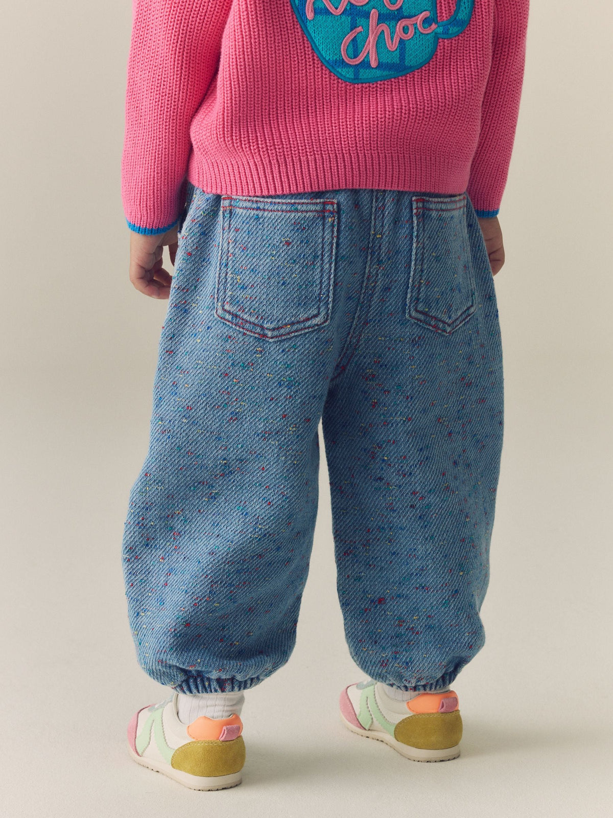 Rainbow Neppy Barrel Jeans (3mths-7yrs) - image 3