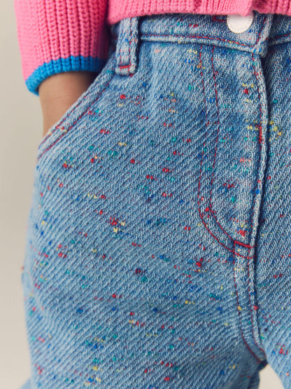 Rainbow Neppy Barrel Jeans (3mths-7yrs) - image 4