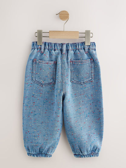 Rainbow Neppy Barrel Jeans (3mths-7yrs) - image 7