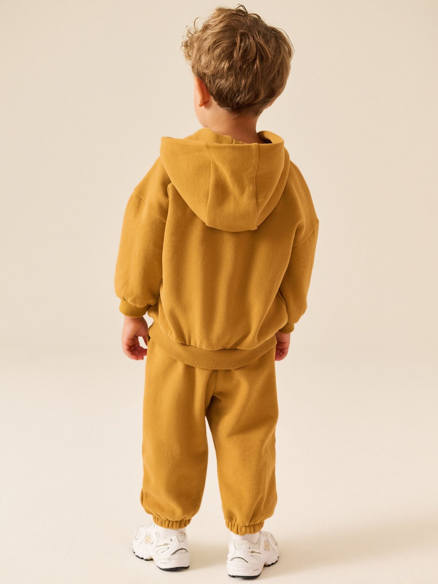 Dsiney Kidz - Ochre Yellow Regular Fit Soft Touch Jersey Joggers (3mths-7yrs) image 3