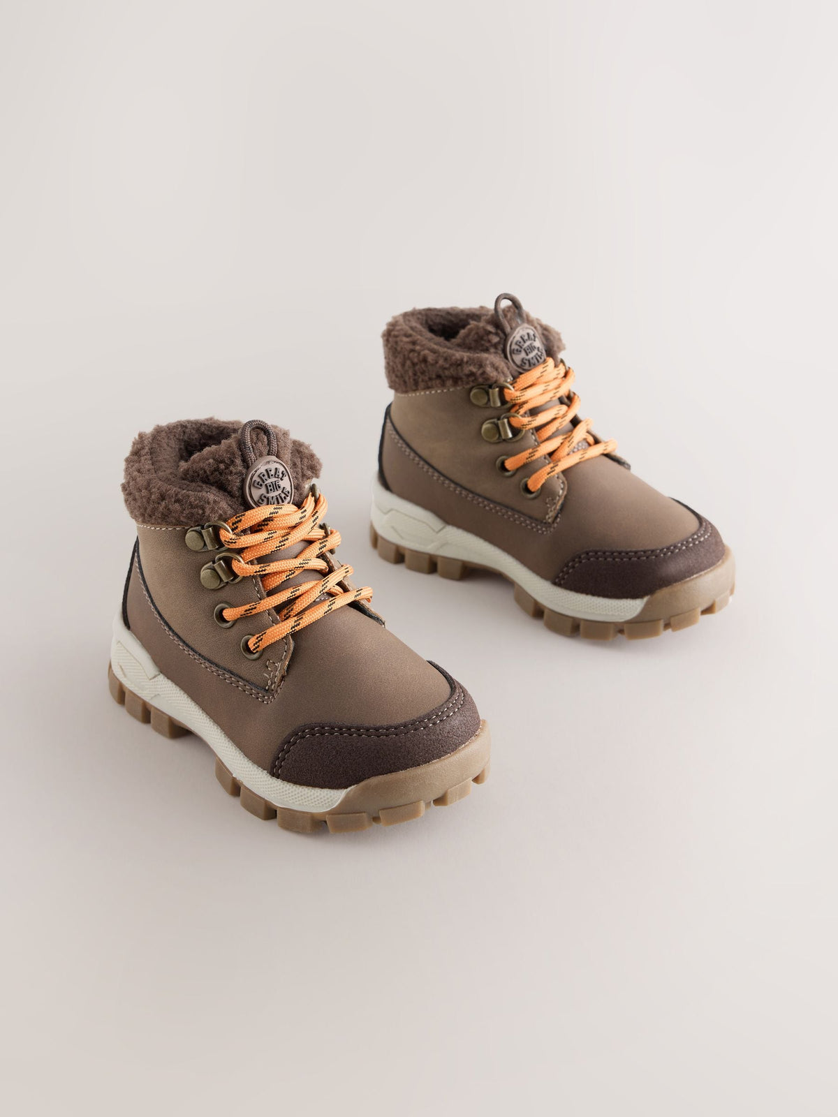 Dsiney Kidz - Brown Lace up Walker Boots image 2
