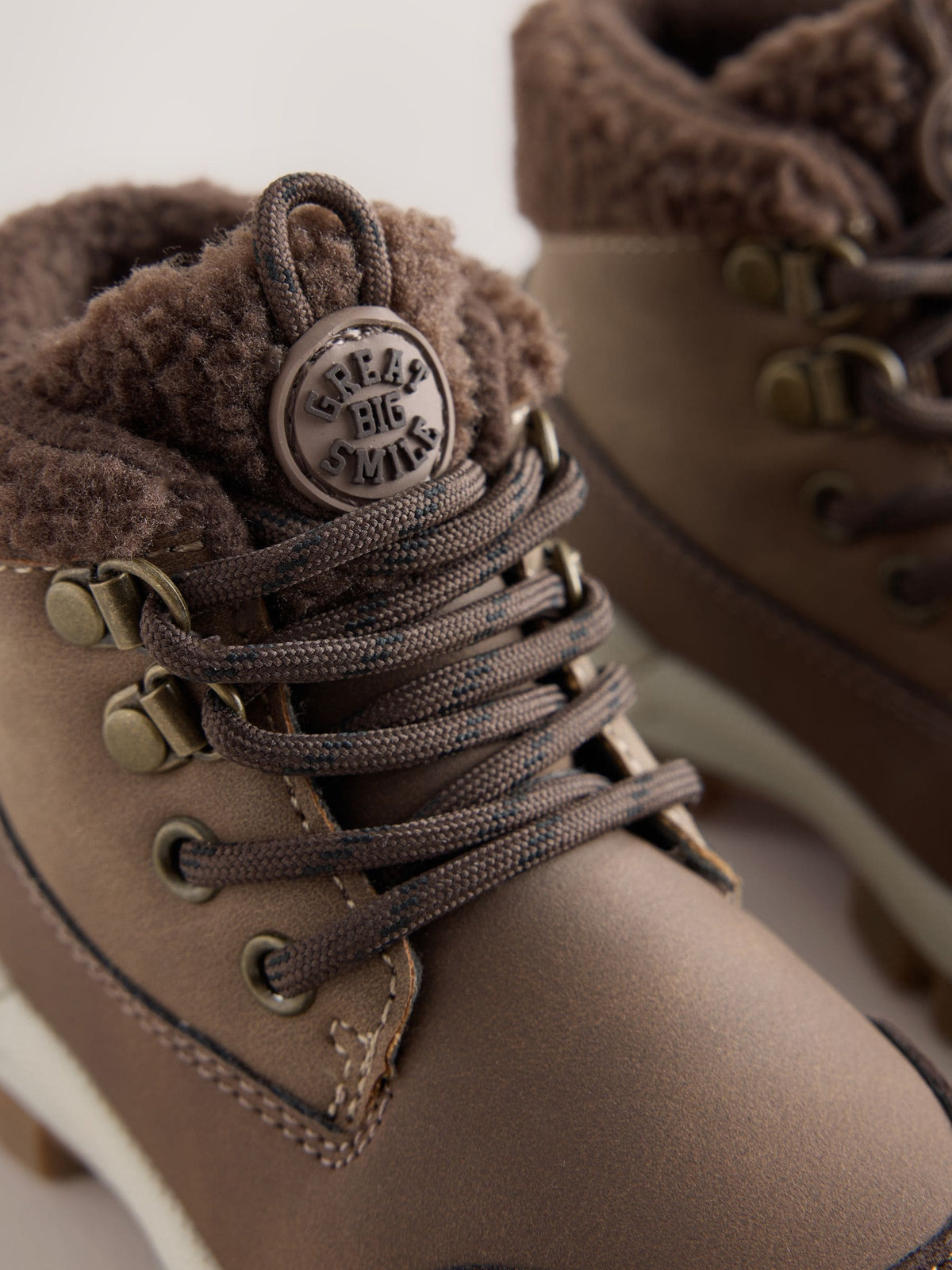 Dsiney Kidz - Brown Lace up Walker Boots image 4