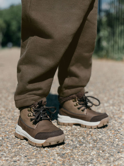Dsiney Kidz - Brown Lace up Walker Boots image 7