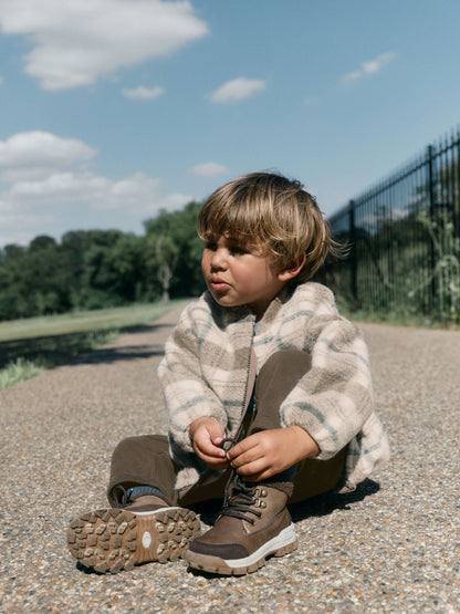 Dsiney Kidz - Brown Lace up Walker Boots image 8