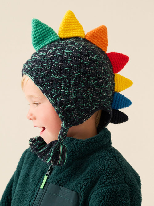 Dsiney Kidz - Navy Pom Knitted Beanie Hat (3mths-13yrs) image 1