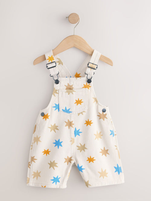 Multi Star Dungarees (3mths-7yrs) image 1