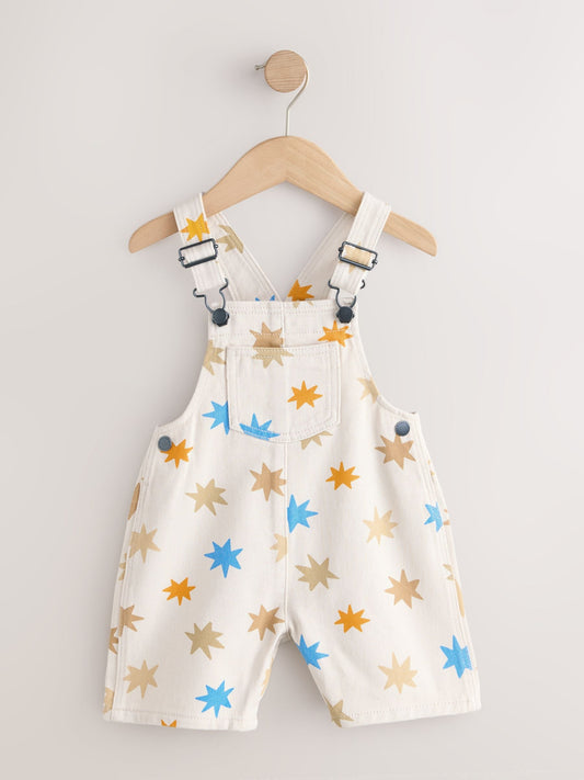 Multi Star Dungarees (3mths-7yrs) image 1