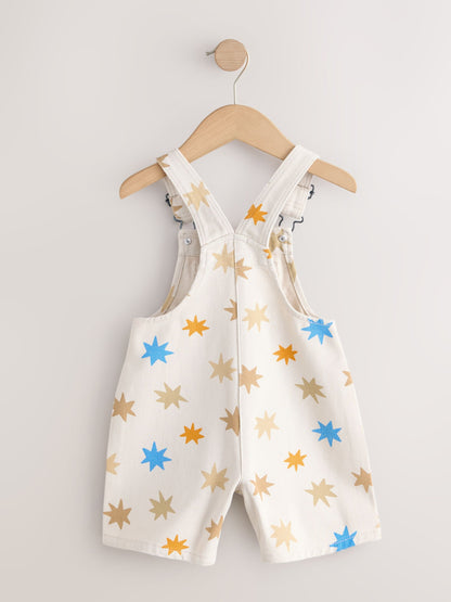Multi Star Dungarees (3mths-7yrs) image 2