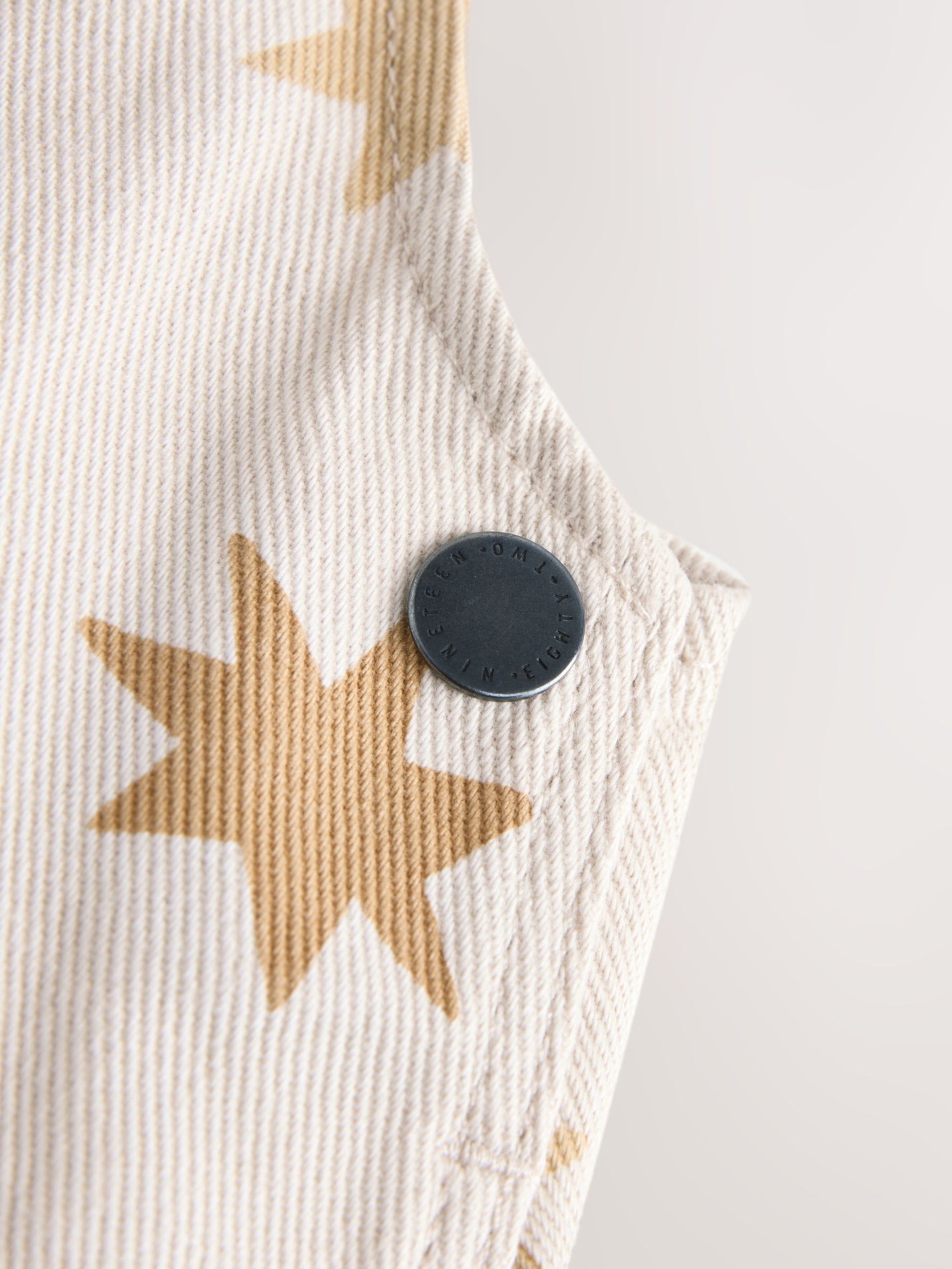 Multi Star Dungarees (3mths-7yrs) image 4