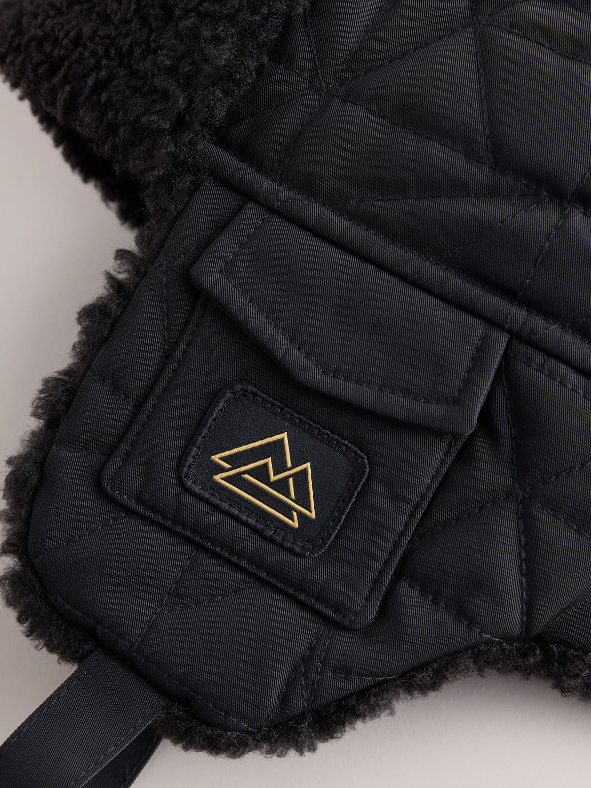 Black Corduroy Trapper Hat (1-16yrs) - image 5