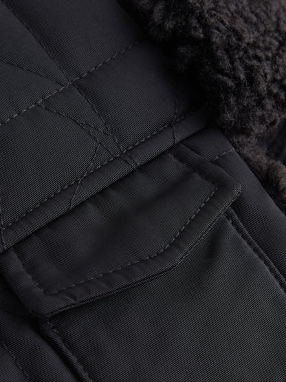 Black Corduroy Trapper Hat (1-16yrs) - image 6