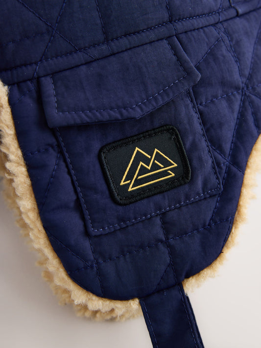 Dsiney Kidz - Navy Corduroy Trapper Hat (1-16yrs) image 2