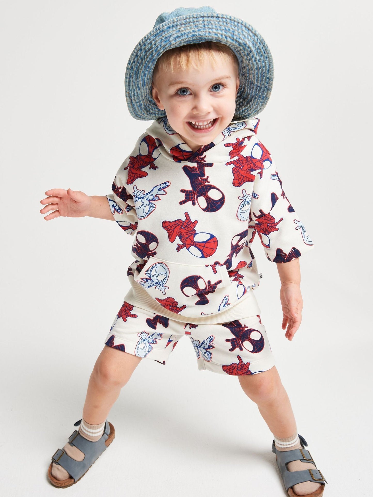 Brand Threads Natural Spidey & Friends Daywear Set image 3