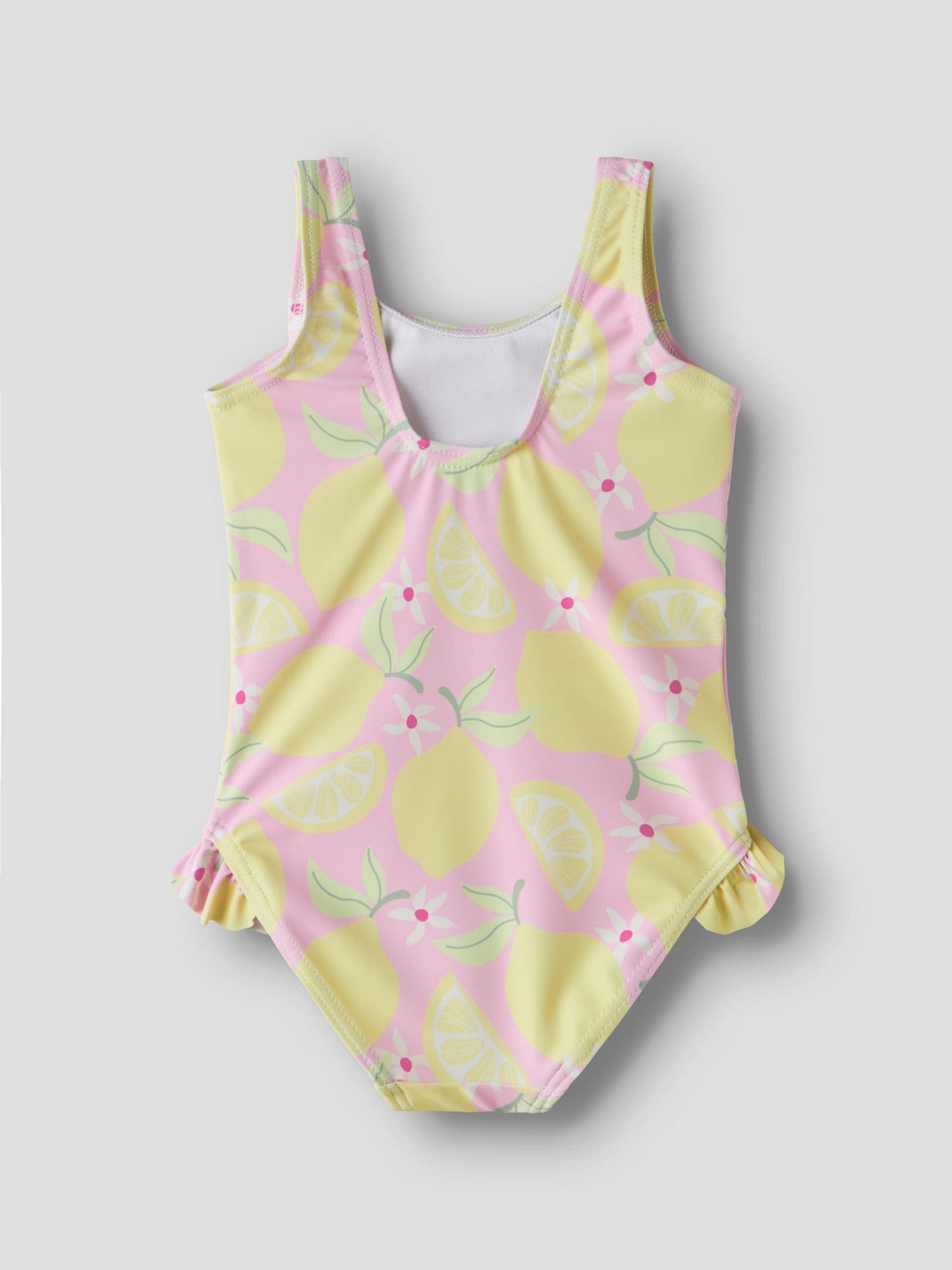 Name It Pink Lemon Print Swimsuit image 2