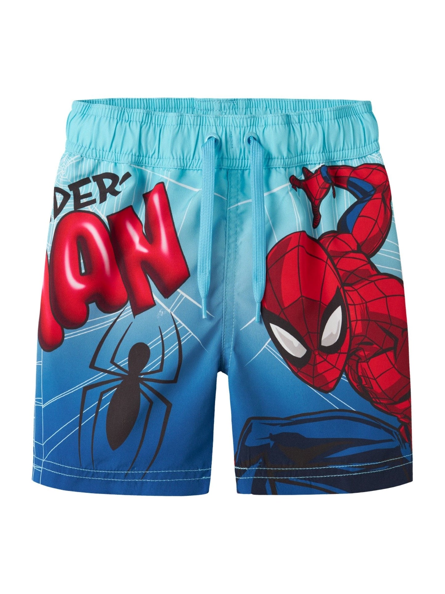 Name It Blue Spiderman Swim Shorts image 4