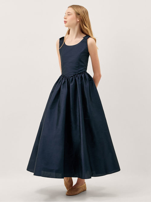 Dsiney Kidz - Monsoon Navy Blue Ohio Taffeta Prom Dress image 1