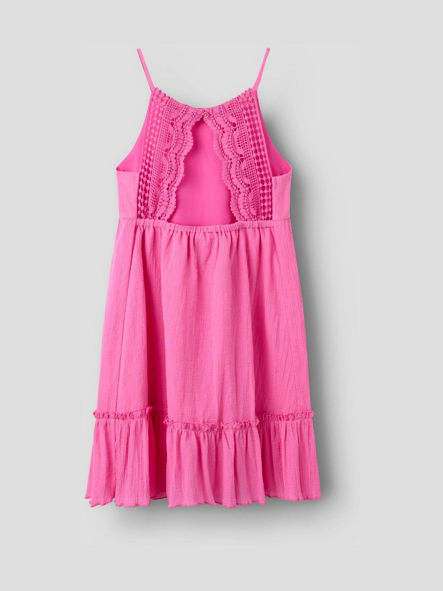 Name It Pink Strappy Sleeveless Smock Dress image 2